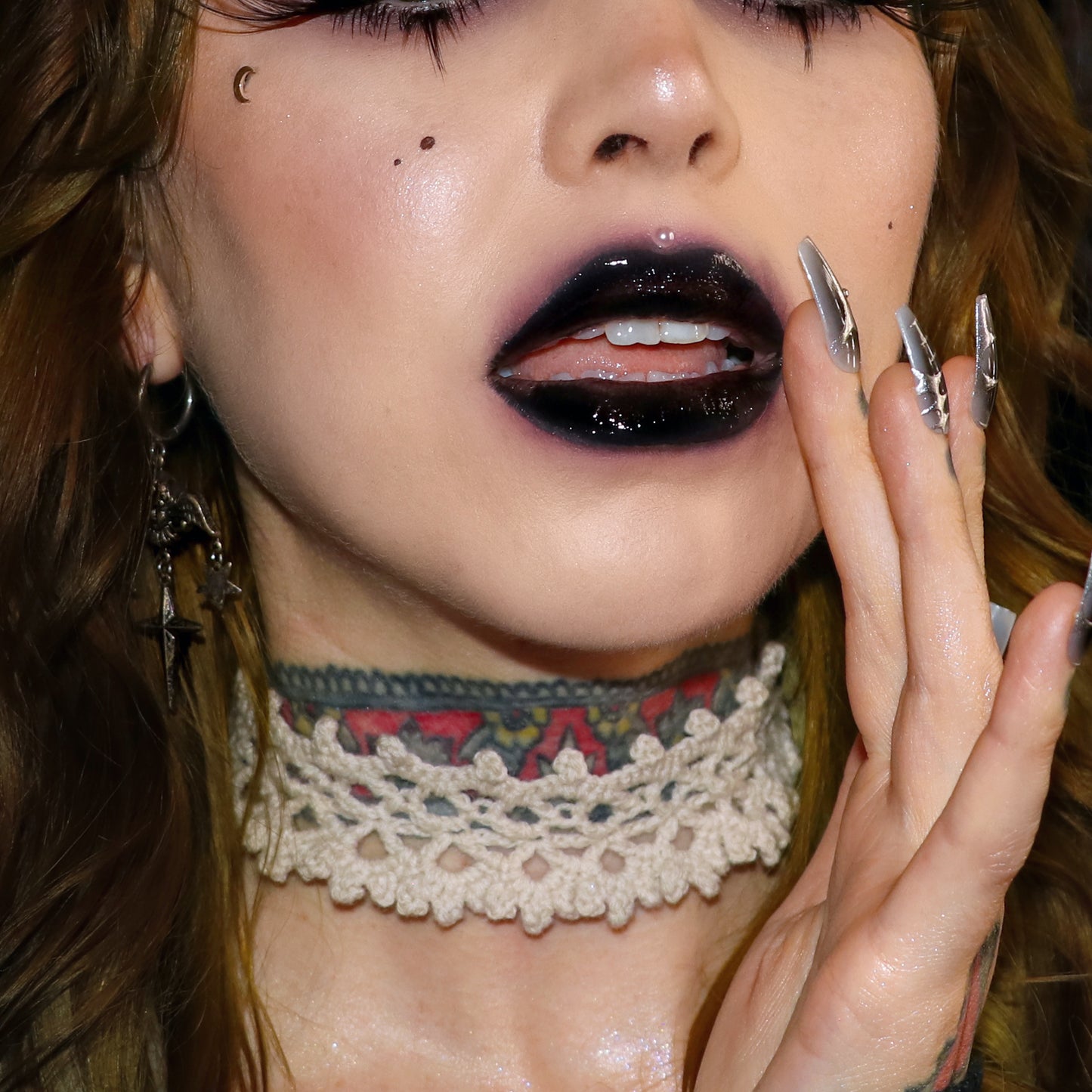 Gothic Victorian Lace Choker