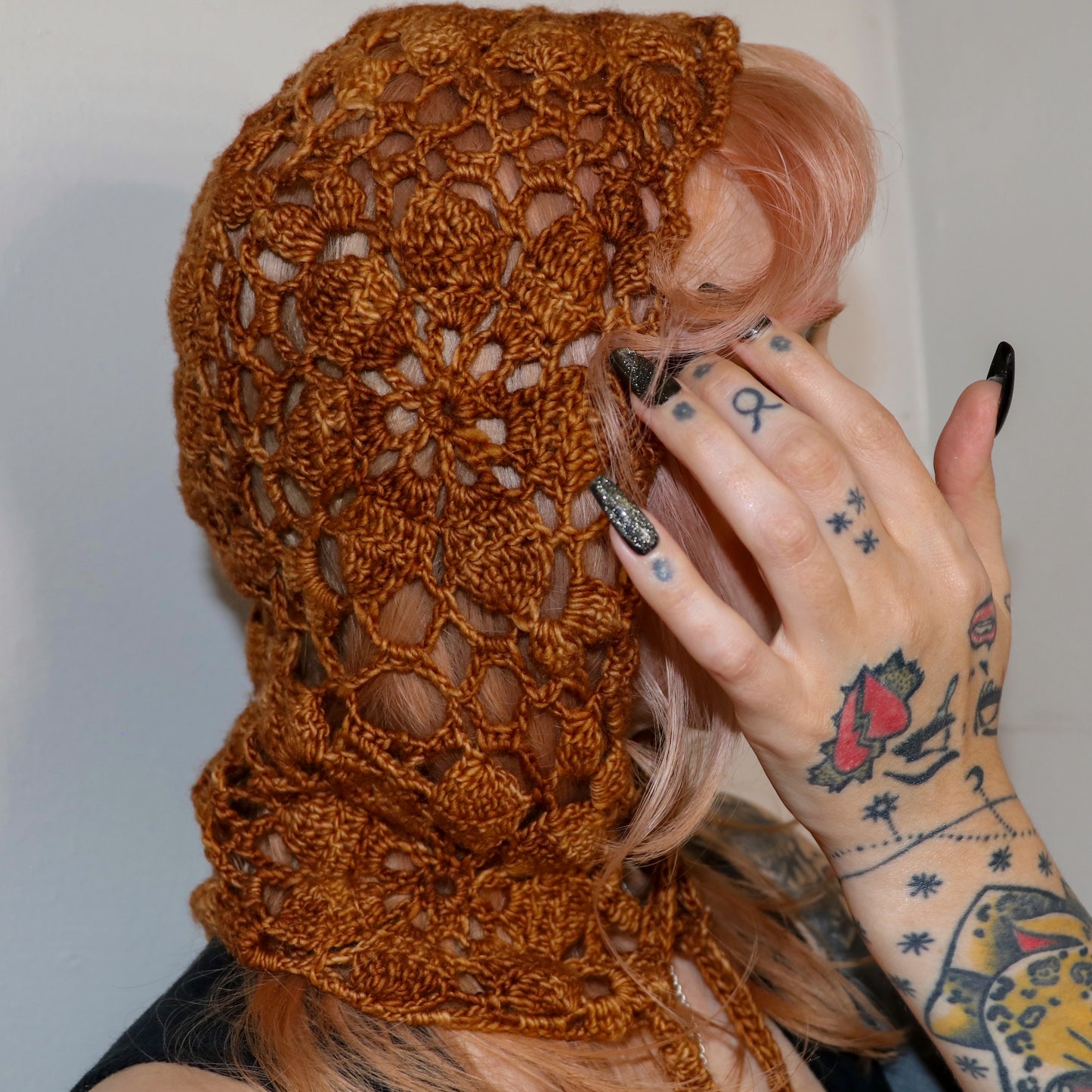 Floral Lace Hood Pattern (PATTERN ONLY)