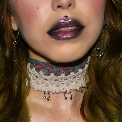 Gothic Victorian Lace Choker